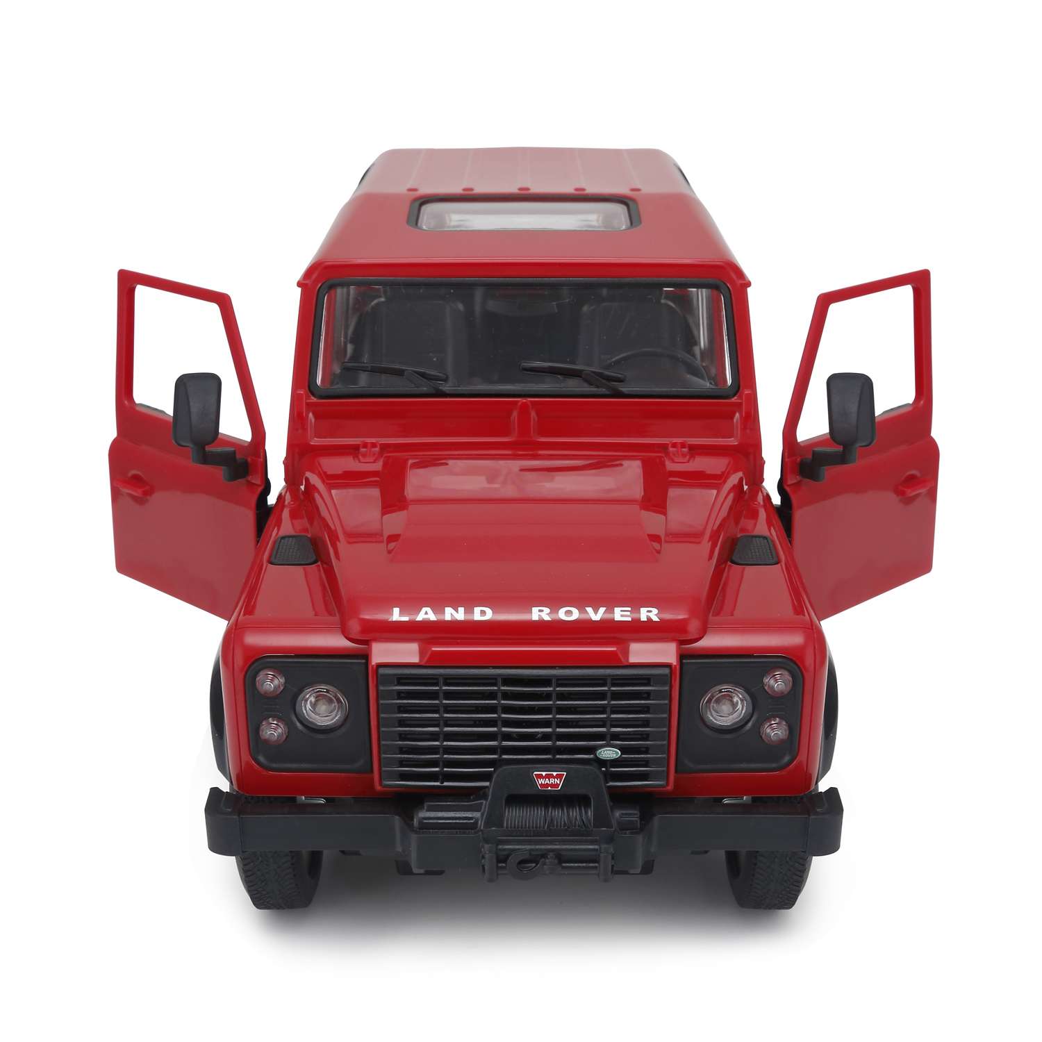 Машина Rastar РУ 1:14 Land Rover Denfender Красный 78400 - фото 4