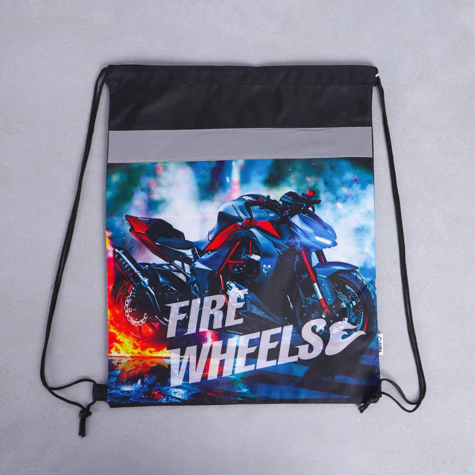 Мешок для обуви ArtFox Fire wheels - фото 7