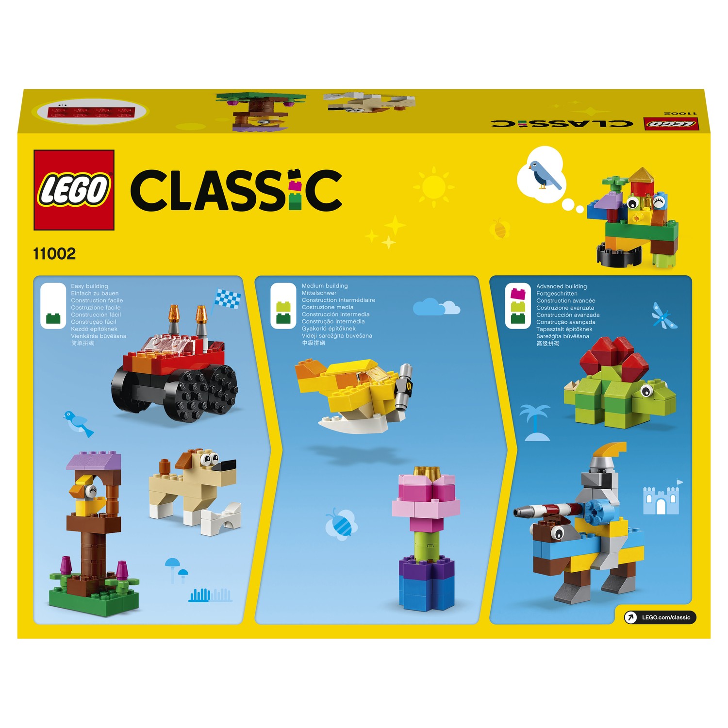 Конструктор LEGO Classic Базовый набор кубиков 11002 купить по цене 999 ₽ в  интернет-магазине Детский мир