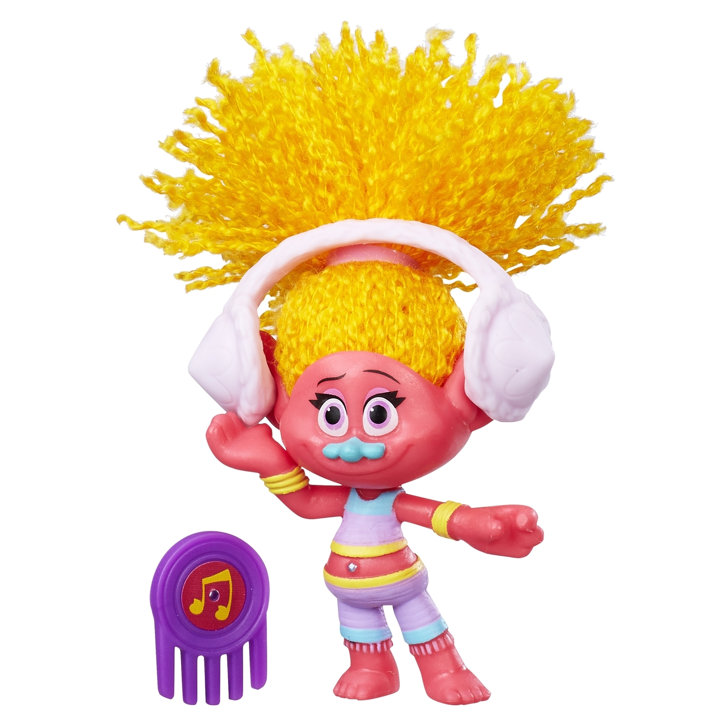 Коллекционная фигурка Trolls тролля DJ Suki B7348 - фото 2