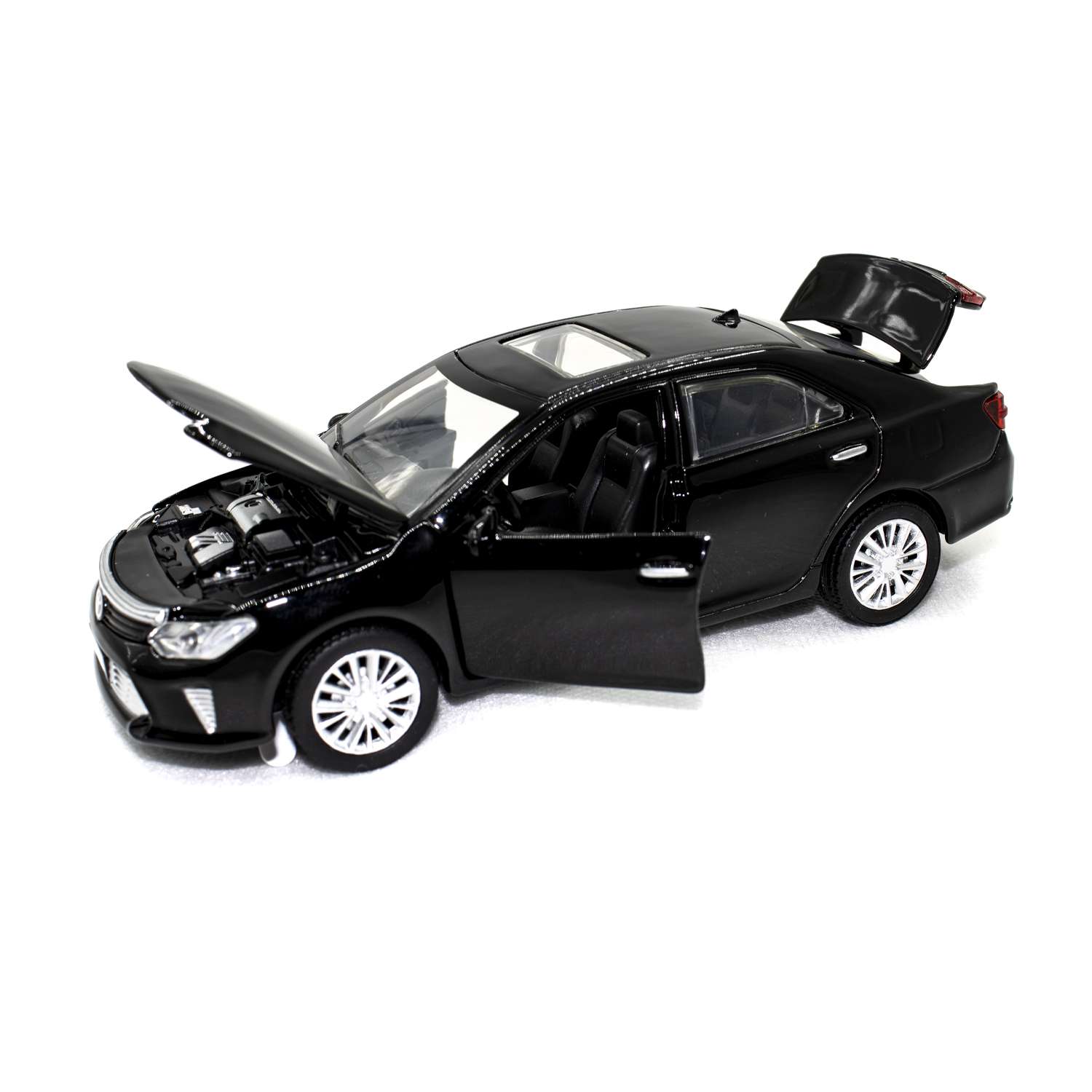 Модель автомобиля KINSMART Тойота черная АМ0015/3 - фото 2