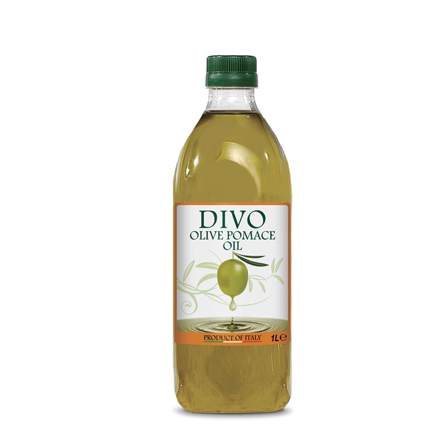 Масло оливковое DIVO Olive Pomace Oil 1 л пластиковая бутылка - фото 1