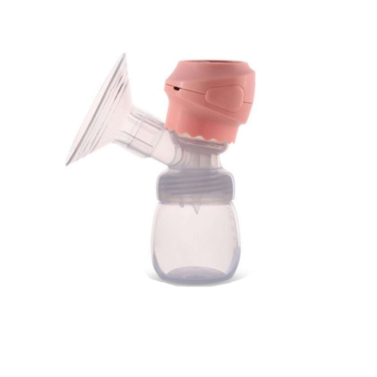 Электронный молокоотсос Rabizy для сцеживания молока розовый - фото 1