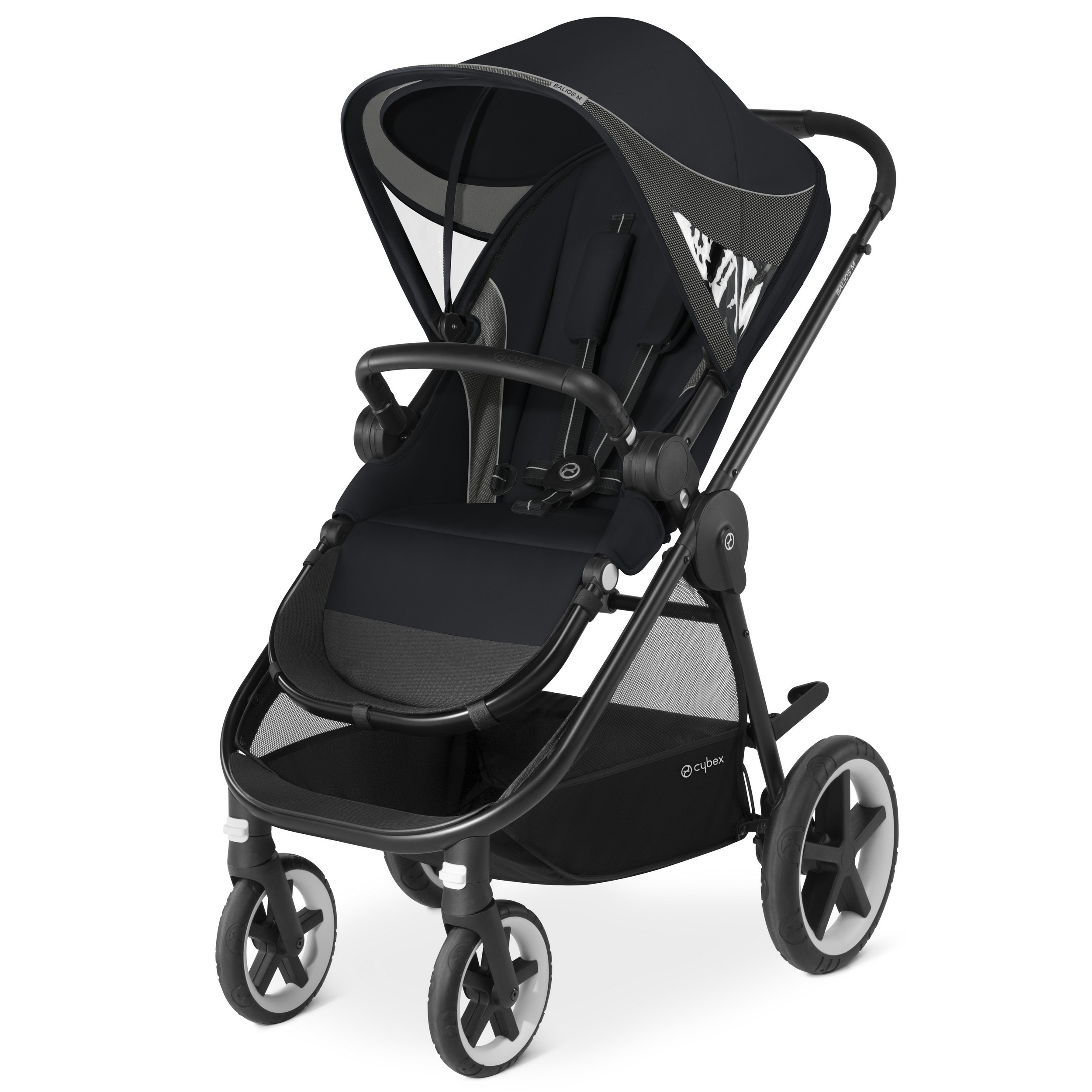 Коляска Cybex Balios M Lavastone Black - фото 1