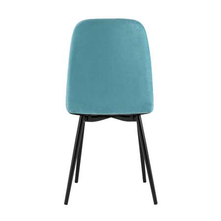 Комплект стульев Фабрикант 4 шт Easy велюр пыльно-голубой