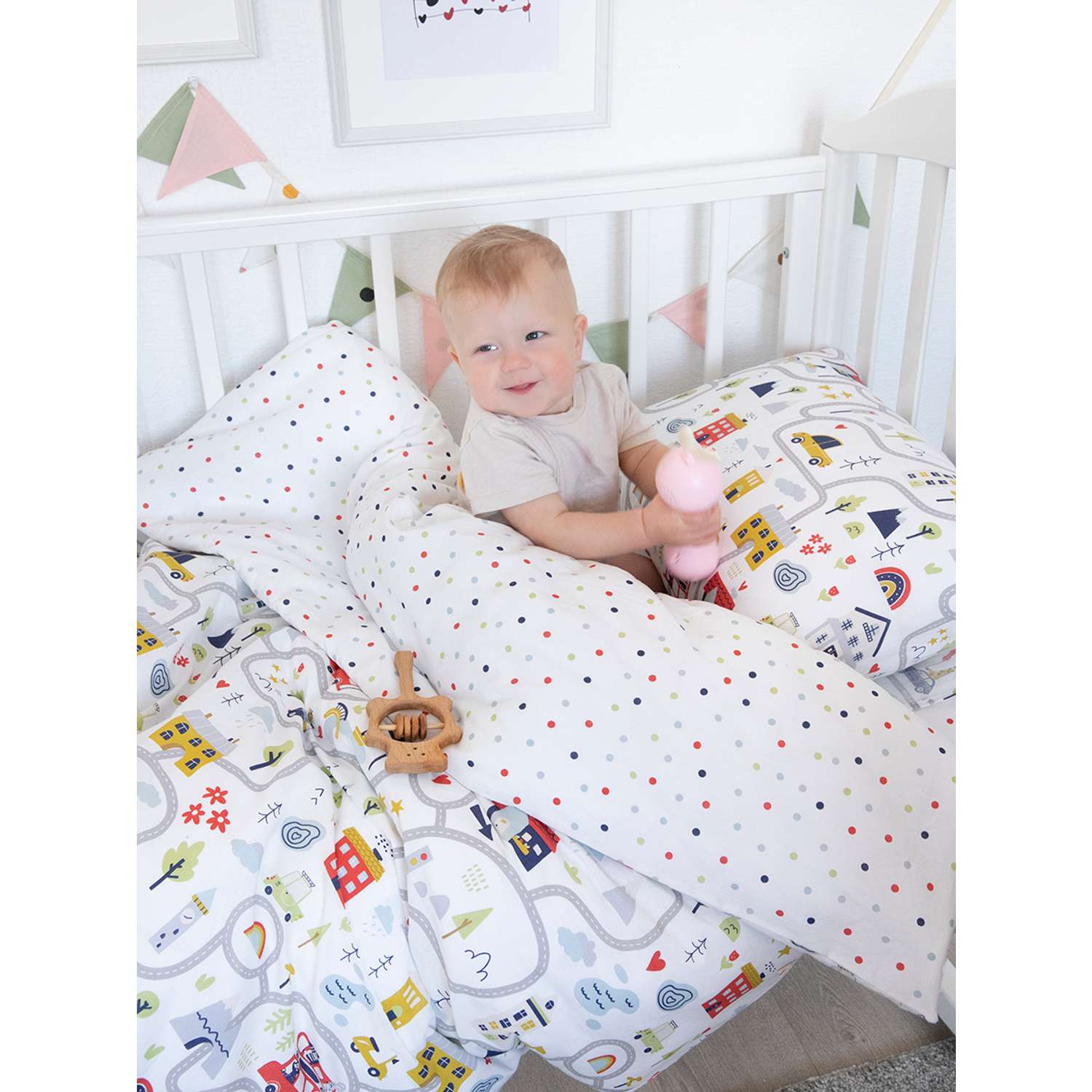 Постельное белье детское Baby Nice 120х60 см в кроватку - фото 2