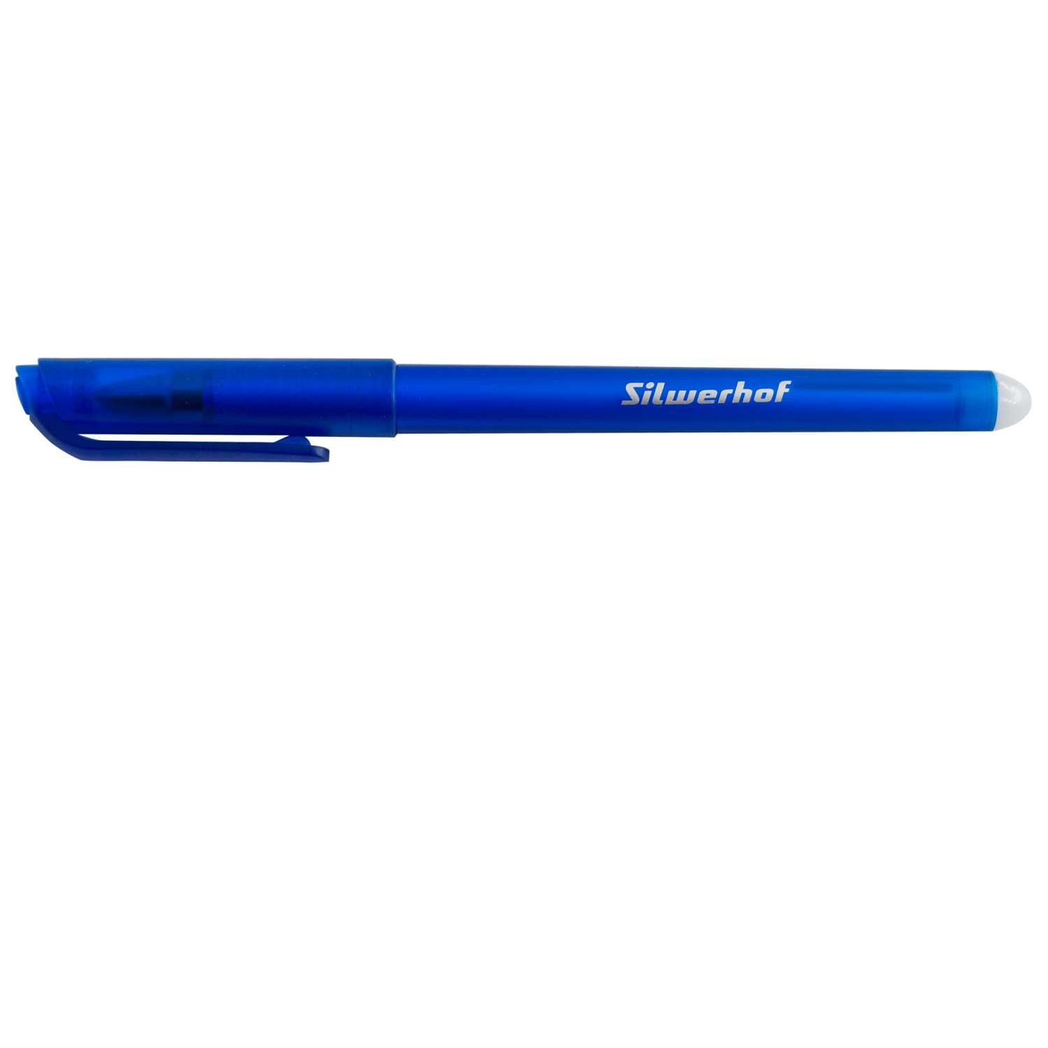 Ручка гелевая Silwerhof стираемая Синий 1507522 - фото 1