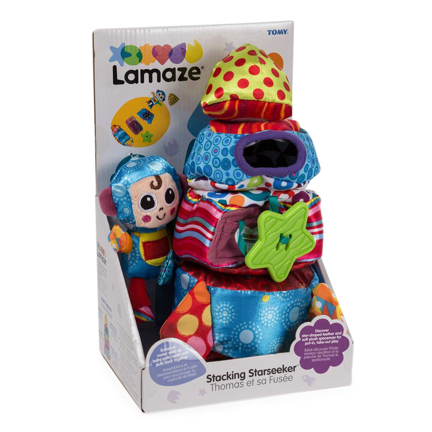 Игрушка Lamaze Ракета с космонавтом - фото 3