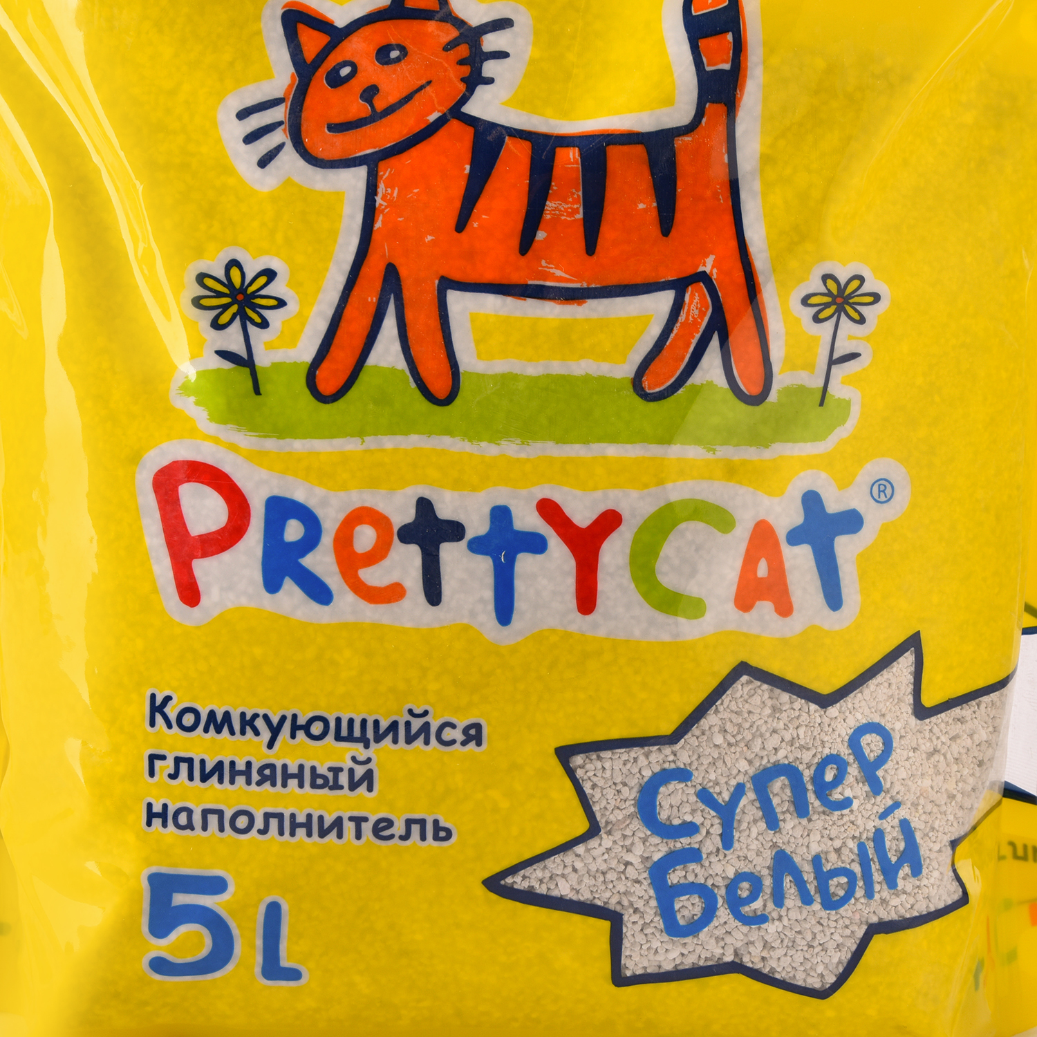 Наполнитель для кошек PrettyCat Супер белый комкующийся 5л - фото 4