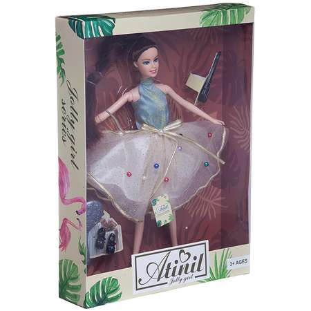 Кукла Junfa Atinil В гармонии с природой с клатчем 28см