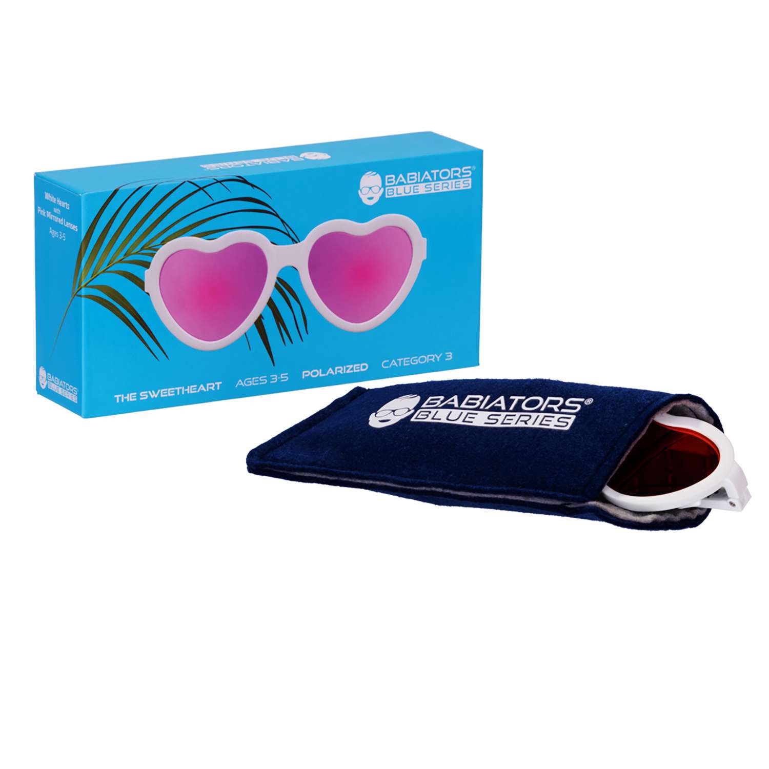 Солнцезащитные очки Babiators Blue Series Hearts Polarized Влюбляшка 0-2 BLU-015 - фото 8