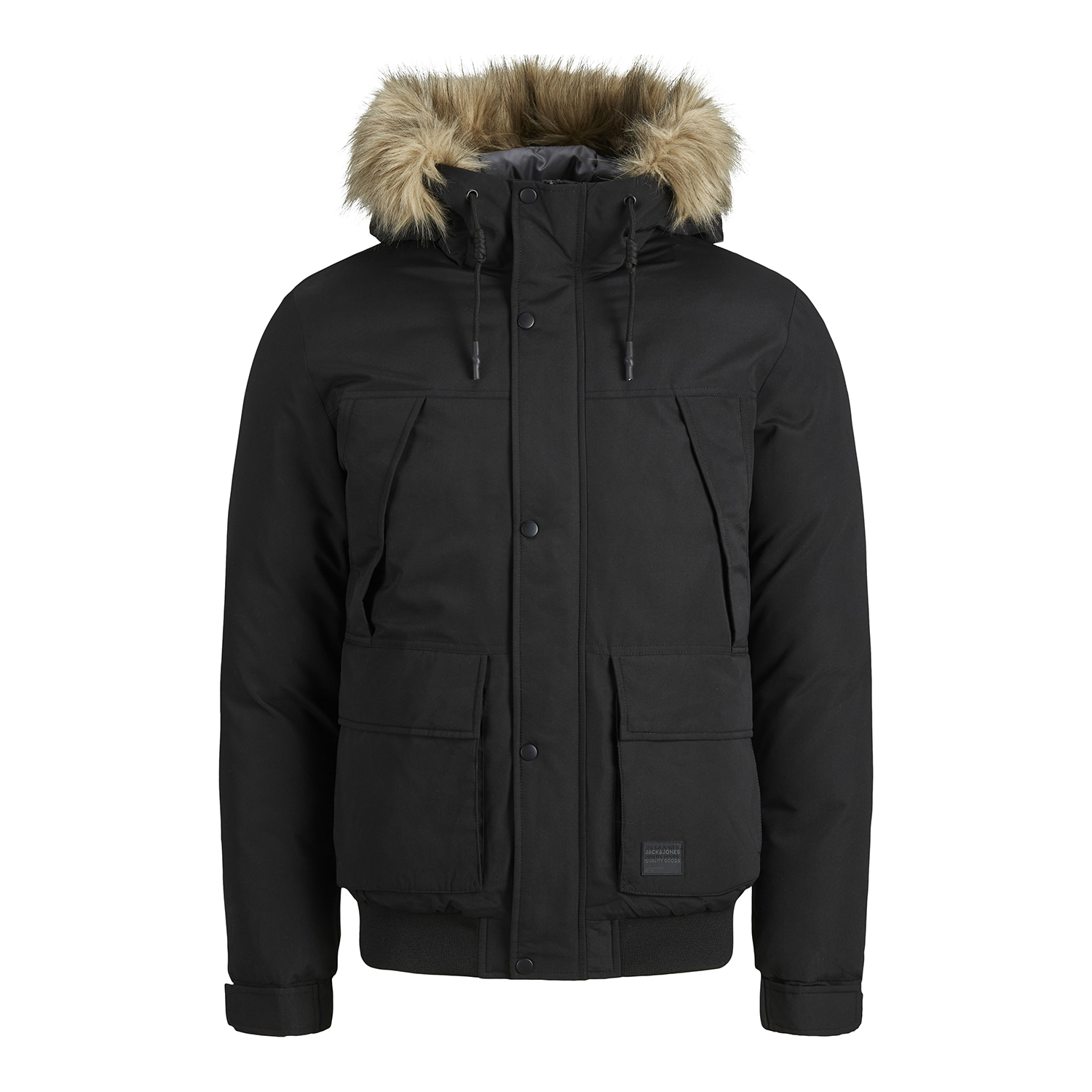 Куртка JACK AND JONES JUNIOR 12190689/Black - фото 1