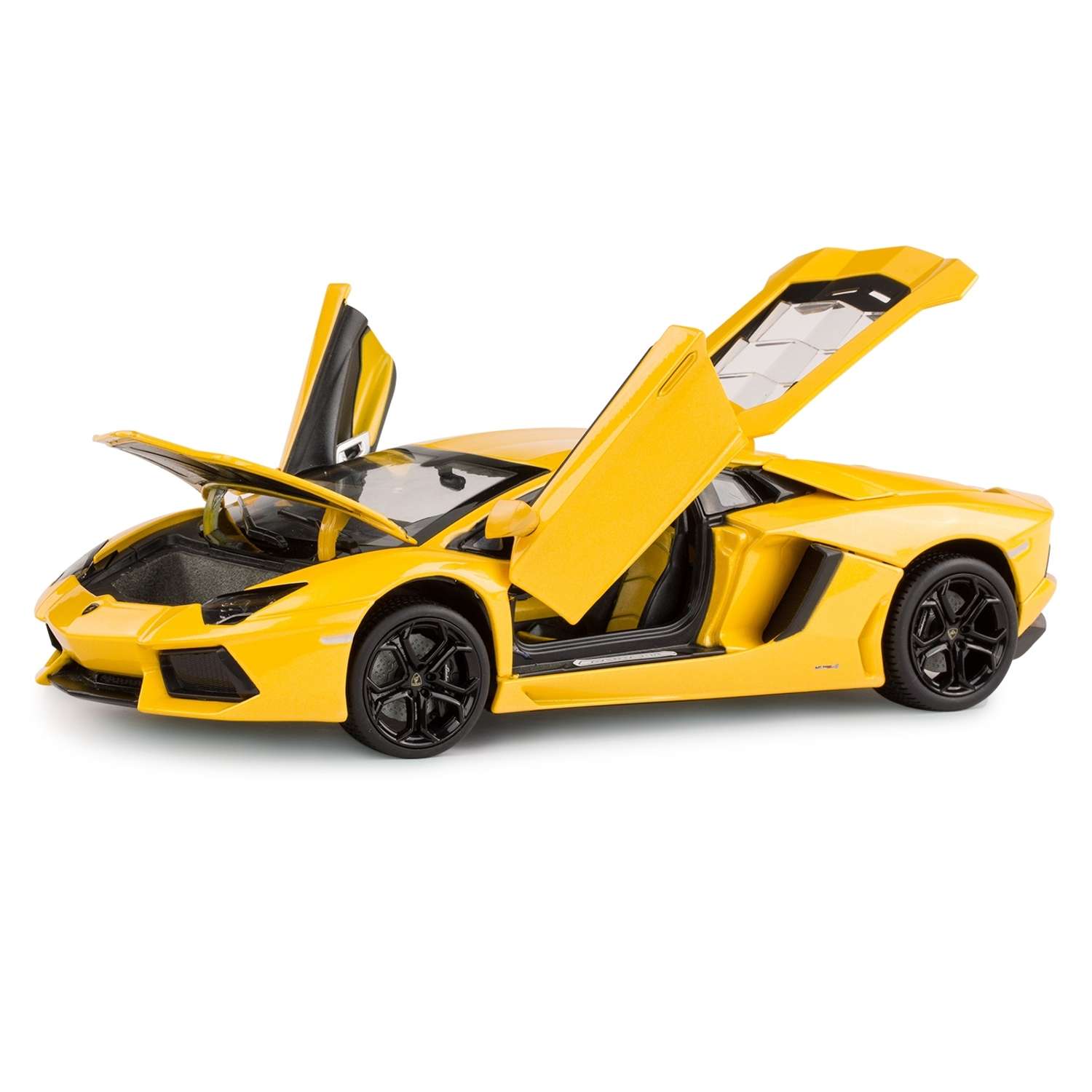 Машинка Rastar Lamborghini LP700 1:18 желтая 61300 - фото 1