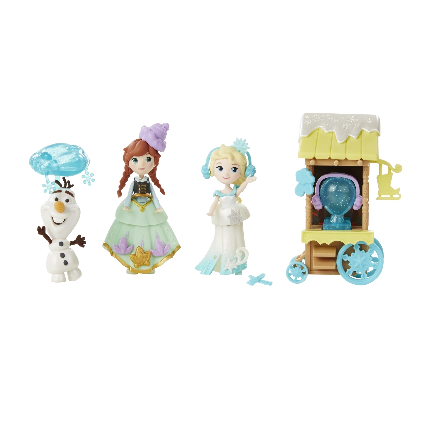 Набор игровой Disney Frozen Холодное Сердце Эльза Анна и тележка со сладостями B5191EU4 - фото 1