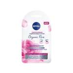 Патчи для глаз Nivea Organic Rose Гиалуроновые против мимических морщин