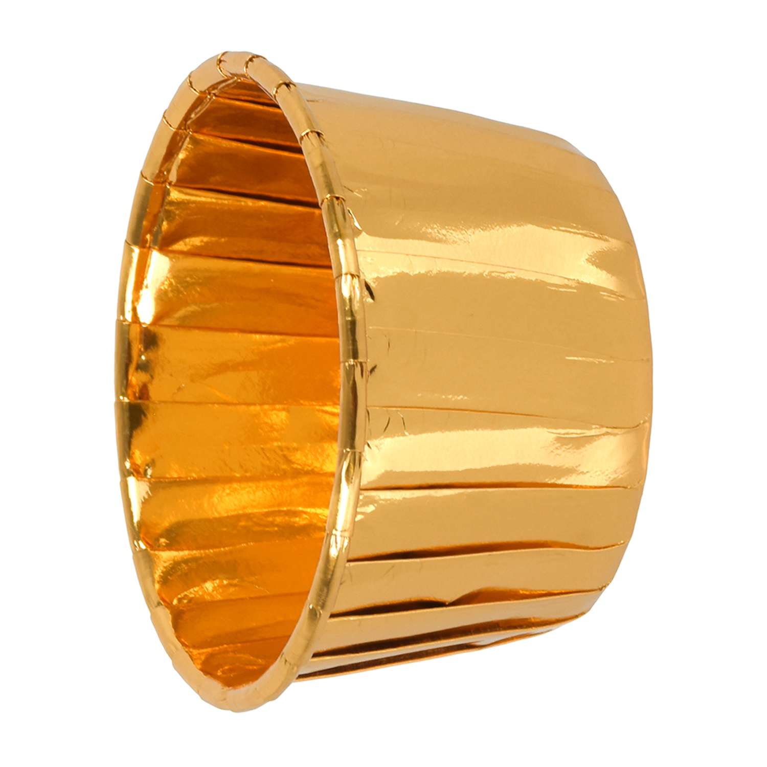 Форма фольгированная Marmiton круглая 7х35 см 10 шт золото - фото 2