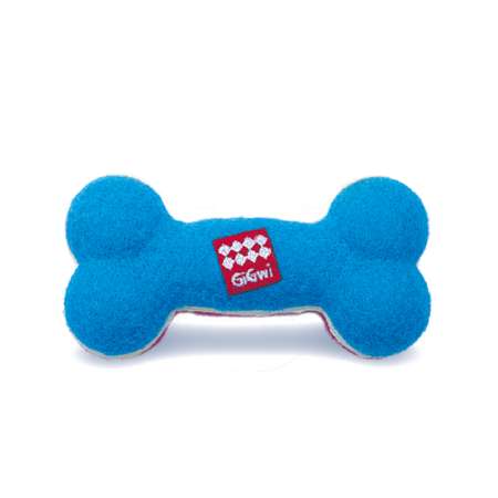 Игрушка для собак GiGwi CATCH and FETCH Кость малая с пищалкой 11см