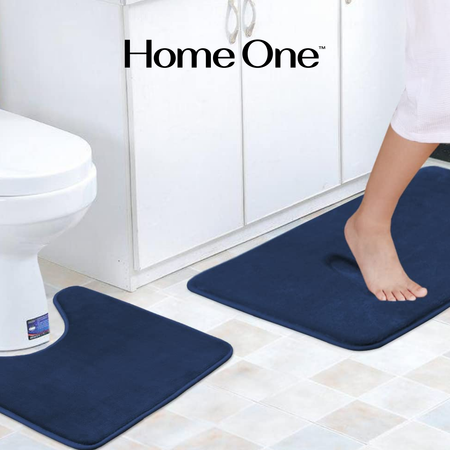 Набор ковриков Home One для ванной UDB темно-синий