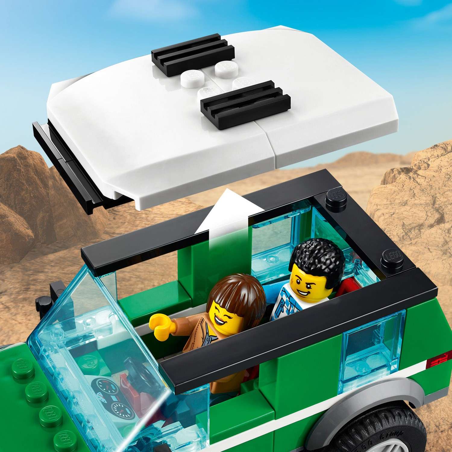 Конструктор LEGO City Great Vehicles Транспортировка карта 60288 - фото 10