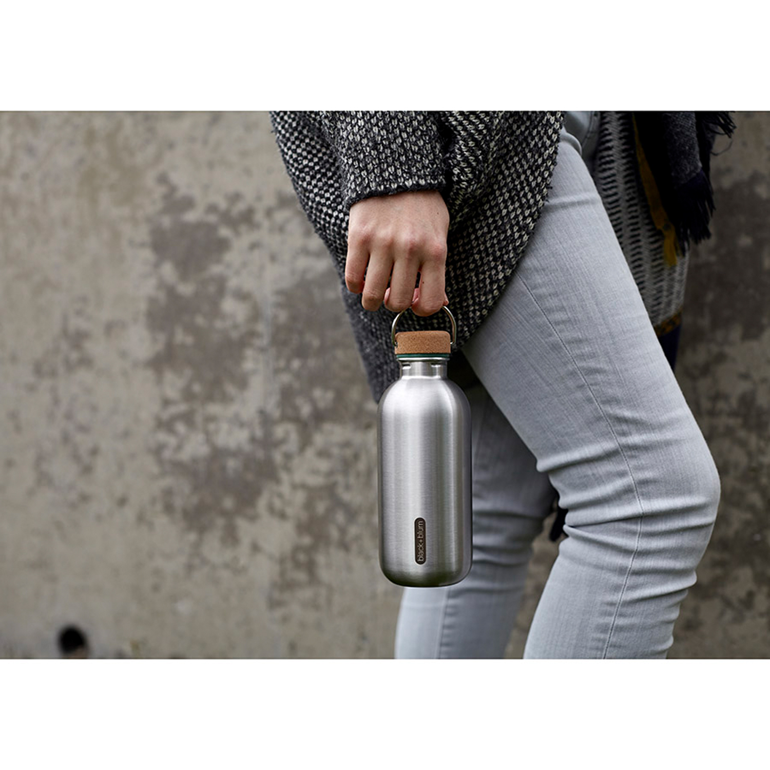 Бутылка Black+Blum Water Bottle B 600 мл бирюзовая - фото 3