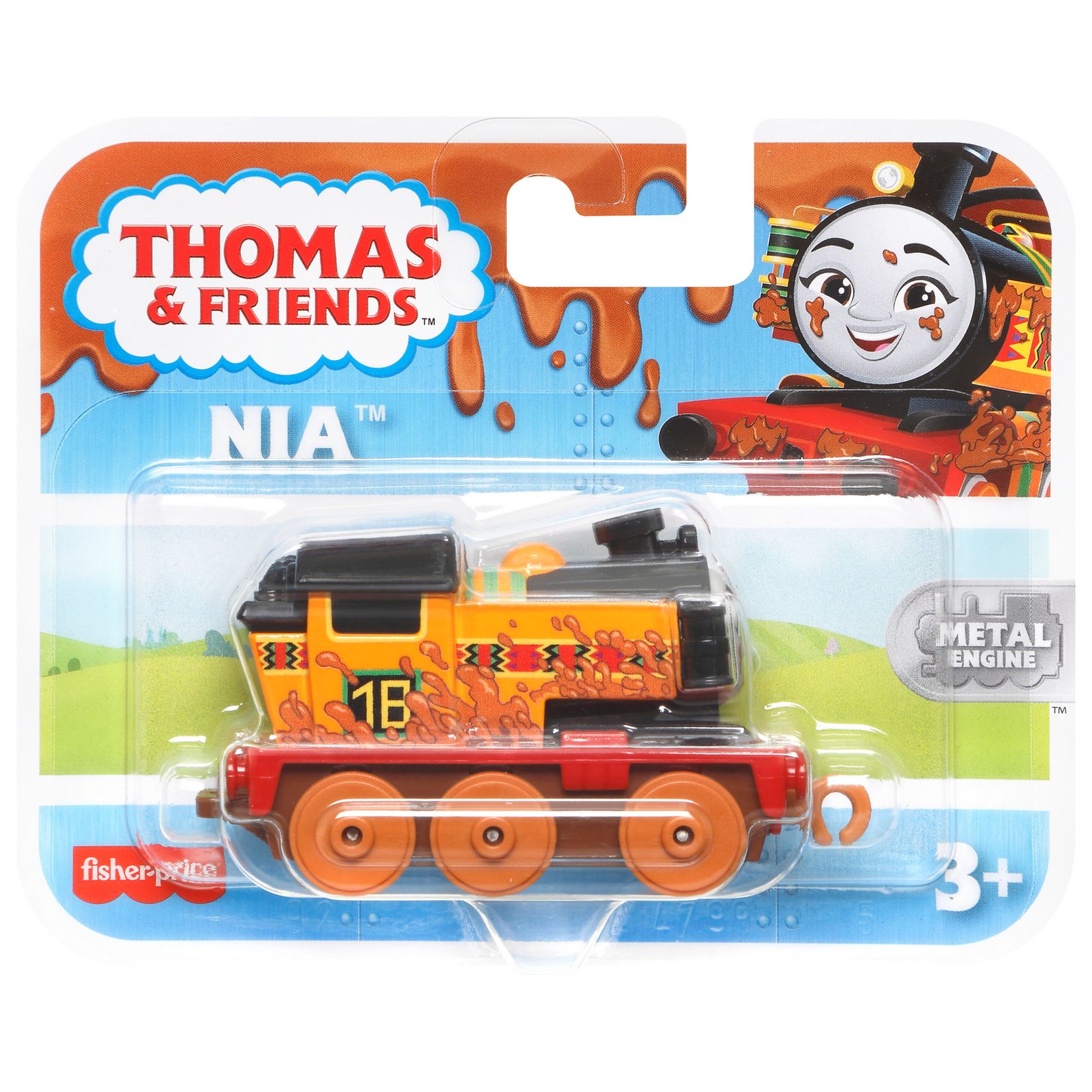 Паровозик Thomas & Friends Герои мультфильмов малый Ниа HHN37 HFX89 - фото 2