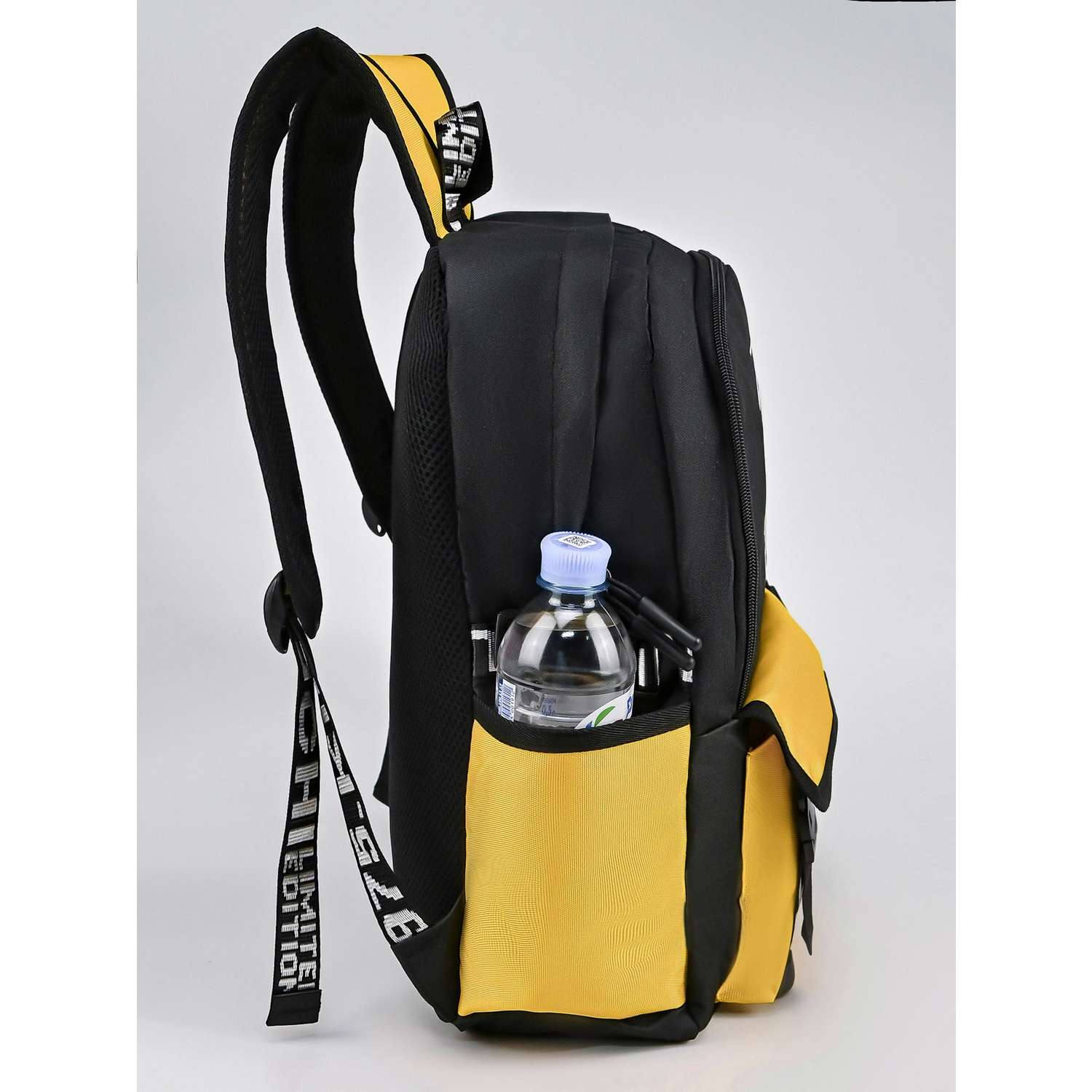 Рюкзак школьный Evoline Черный желтый с Пикачу PIKO-100 - фото 3