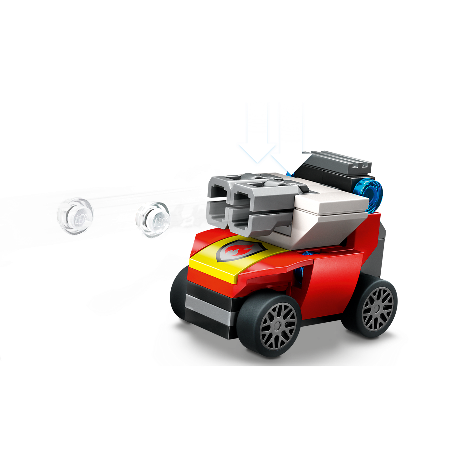 Конструктор LEGO City Fire «Пожарная машина» 502 детали 60374 - фото 7