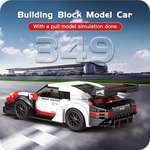 Конструктор Mould King Спорткар Porsche 911 RSR - 349 деталей
