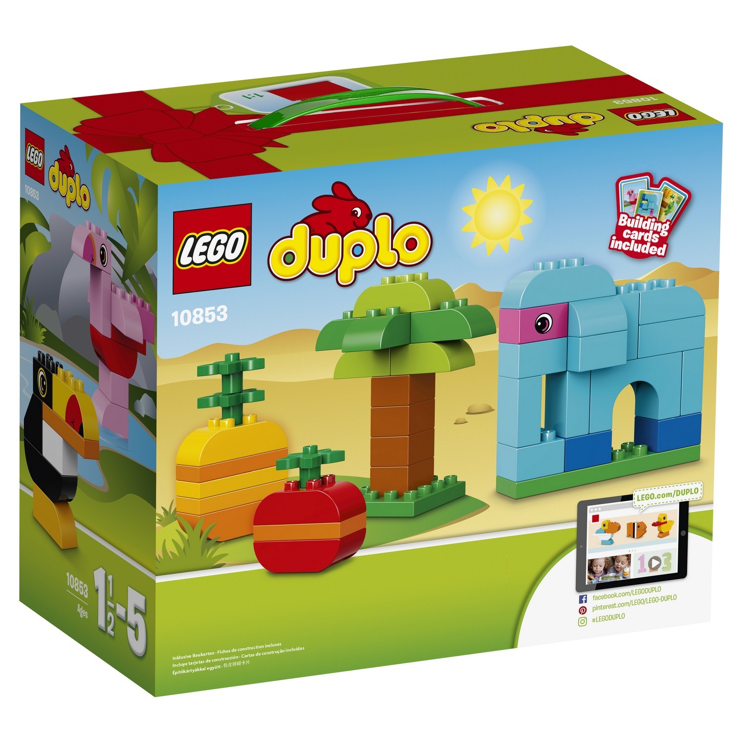 Конструктор LEGO DUPLO My First Набор деталей для творческого конструирования LEGO® DUPLO® (10853) - фото 3