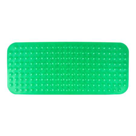 Коврик FOVERO для ванной SPA прозрачный Пузырьки 70х38 см светло-зеленый