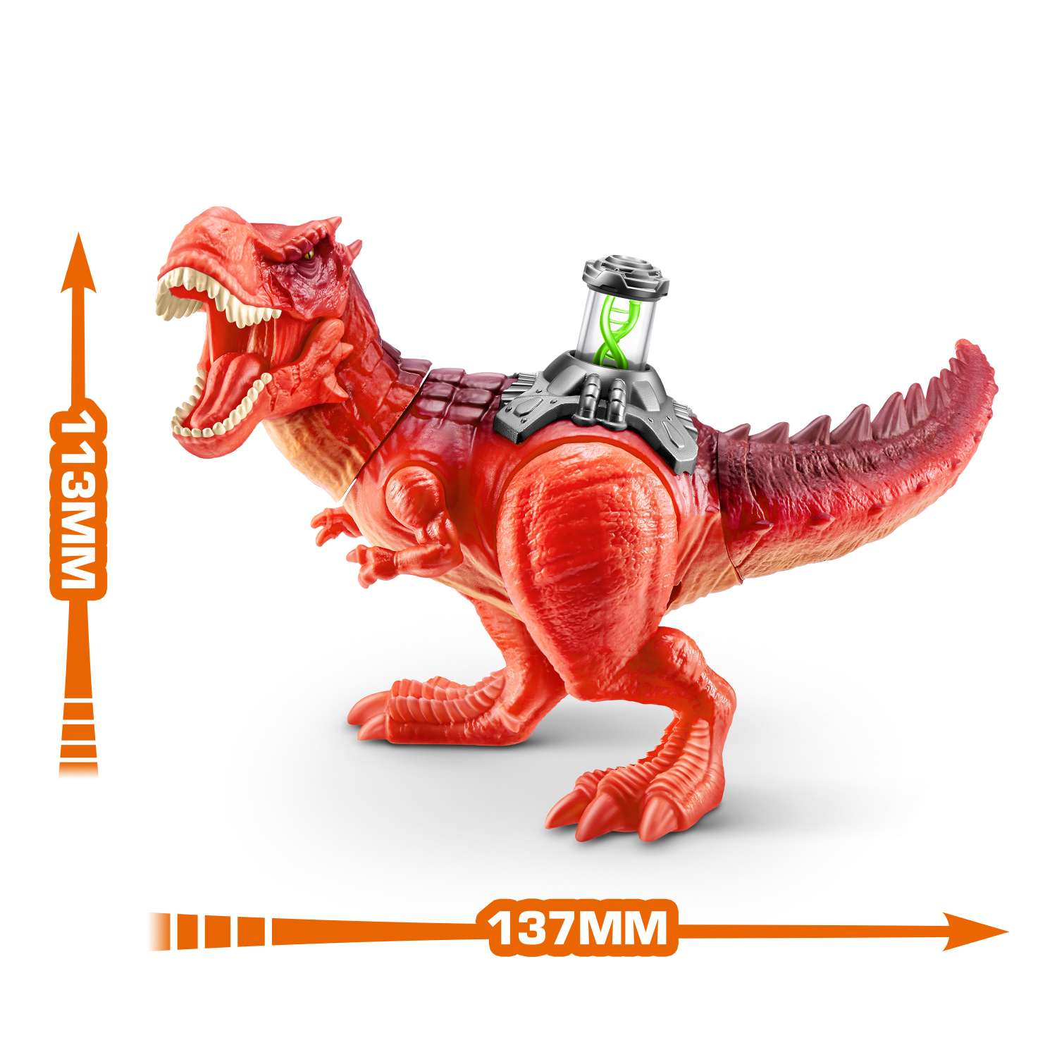 Набор игровой Robo Alive Dino DNA в тубе Красный 71139A 71139A - фото 17