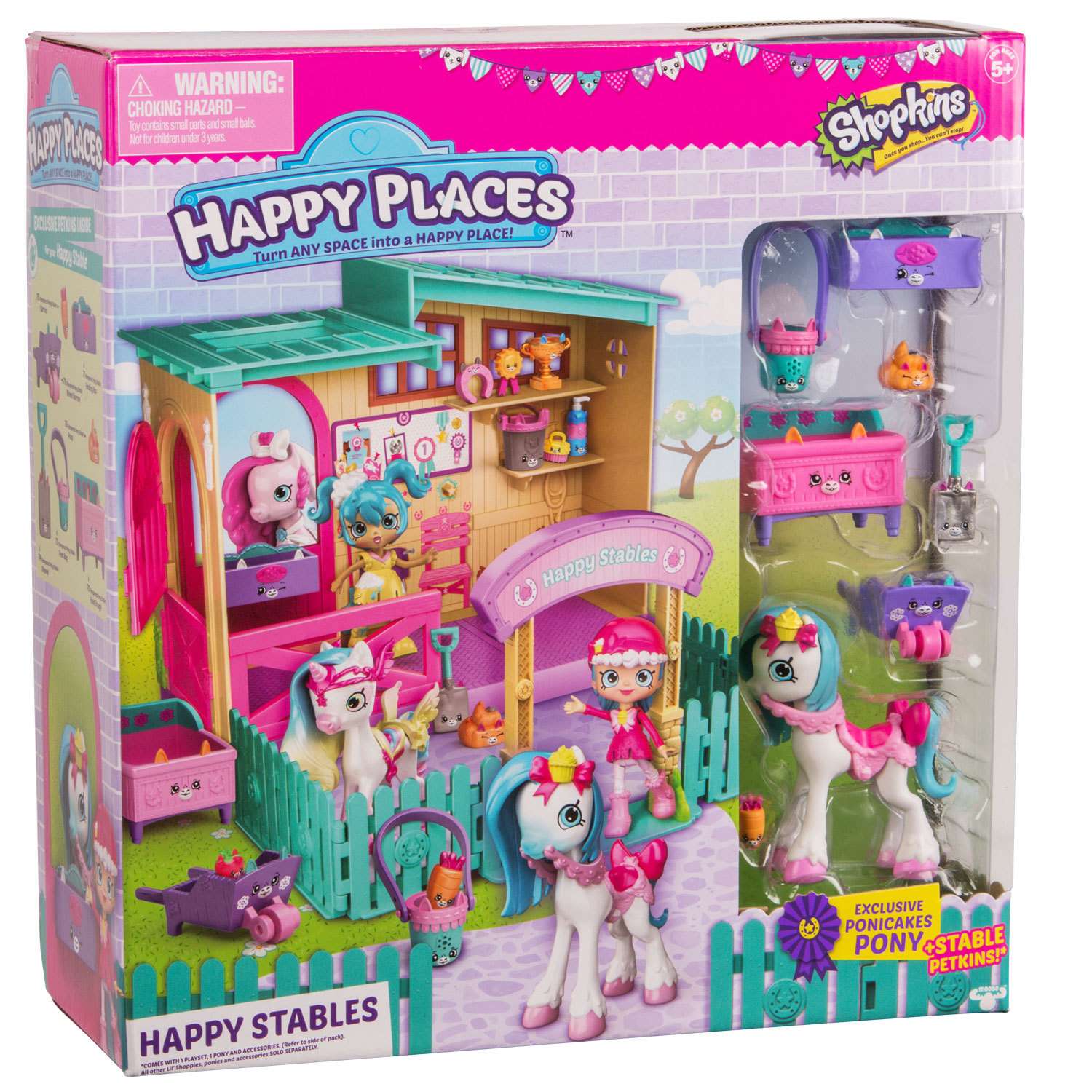 Набор Happy Places Shopkins Веселая конюшня 56688 - фото 5