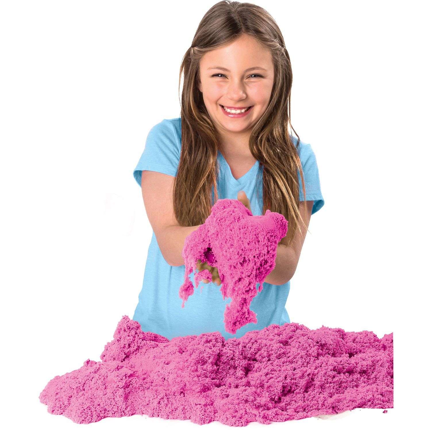 Песок Kinetic Sand 907г Розовый 6047185 - фото 4