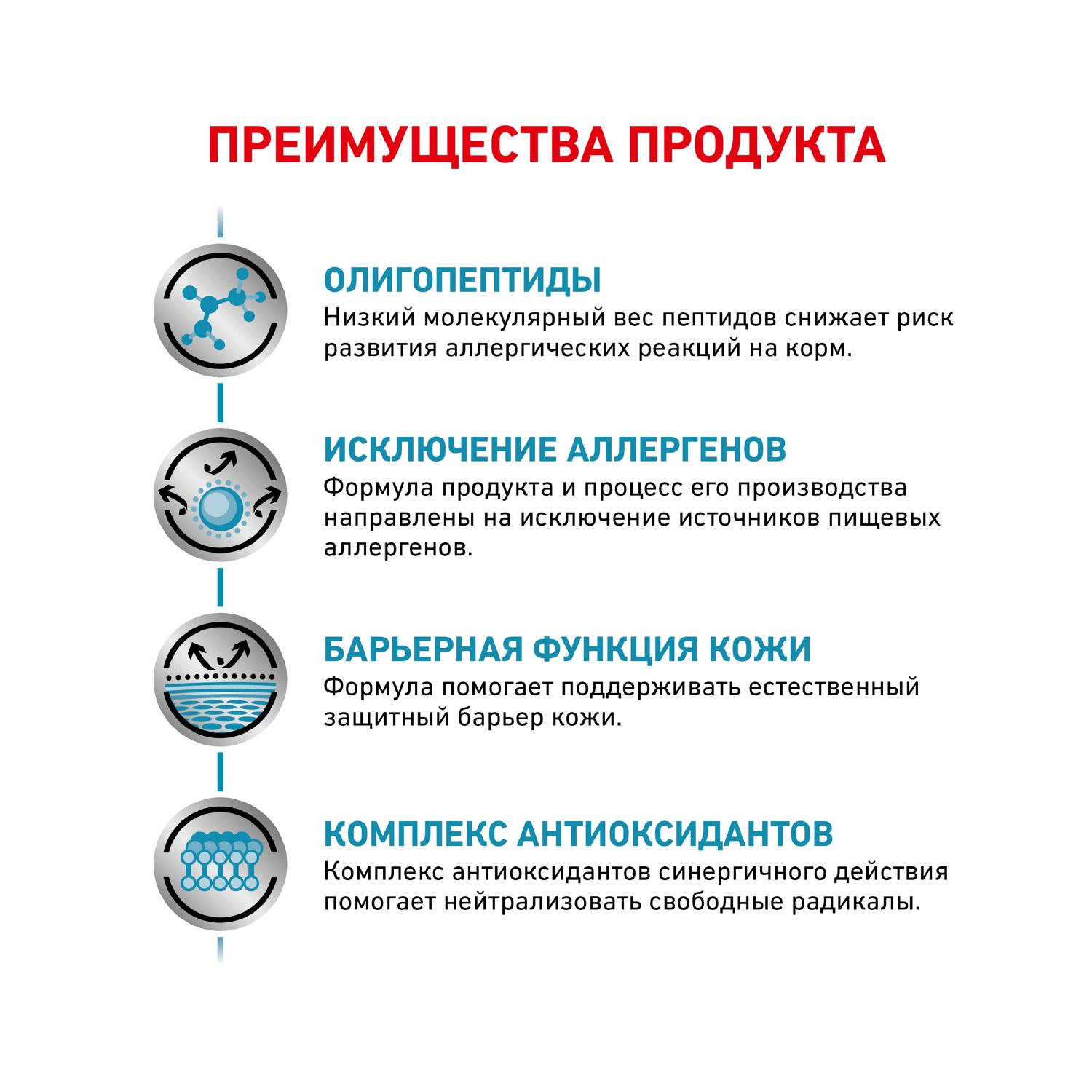Корм для собак ROYAL CANIN Anallergenic AN18 при аллергии и заболеваниях кожи с острой непереносимостью 3кг - фото 5
