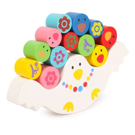 Игрушка BabyGo неваляшка Птичка-балансир