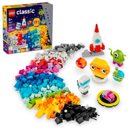 Конструктор детский LEGO Classic Креативный космос 11037