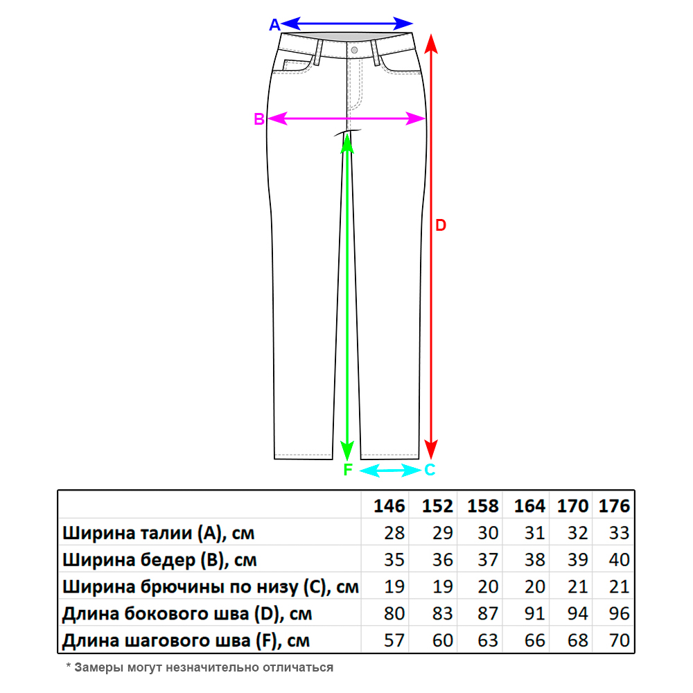 Джинсы Veresk B8152-63 - фото 5