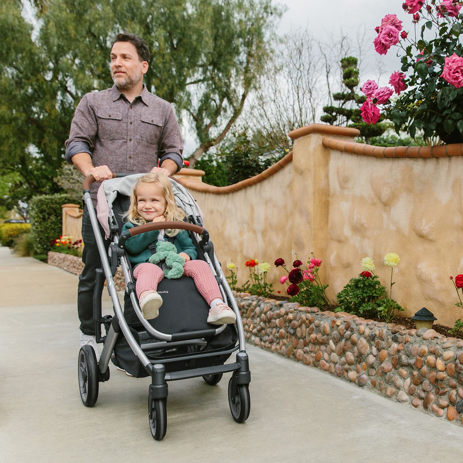 Коляска прогулочная UPPAbaby Cruz V2 Alice Нежно-розовый - фото 11