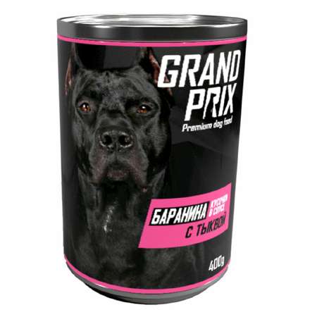 Корм для собак Grand Prix Аппетитные кусочки баранина с тыквой в соусе консервированный 400г