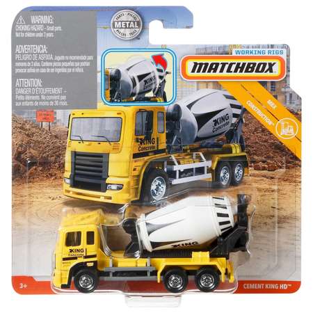 Машинка Matchbox Спецтехника Бетономешалка GBL03