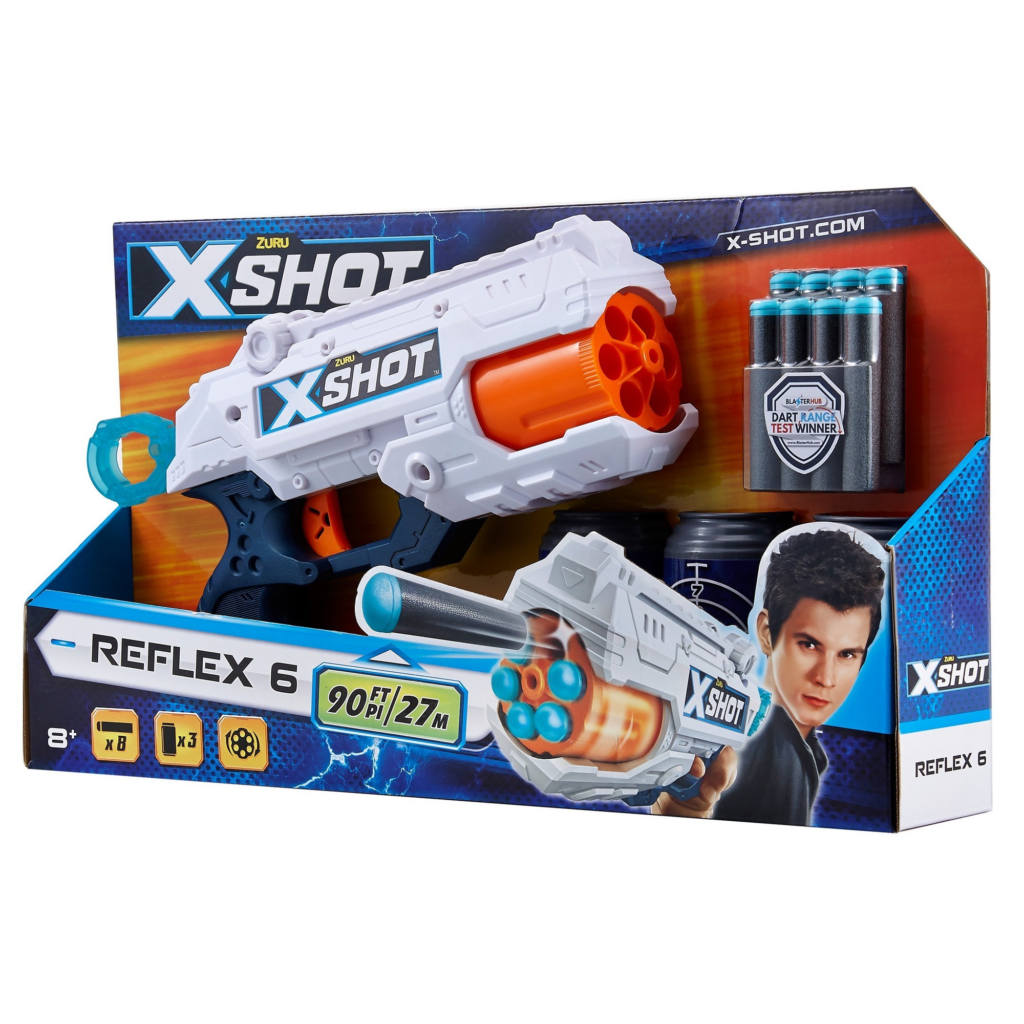 Пистолет Zuru XSHOT  Reflex - фото 4