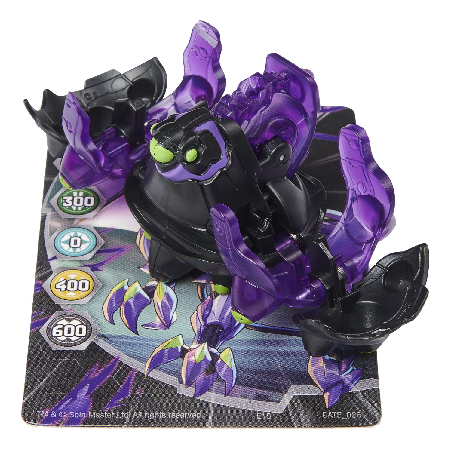 Фигурка-трансформер Bakugan Геоган S3 Shoggoth Black 6059850/20129001 - фото 2