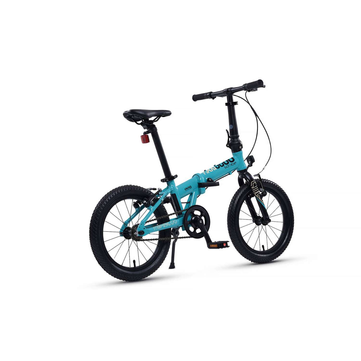 Велосипед Детский Складной Maxiscoo S009 16 синий - фото 4