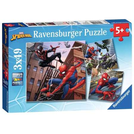 Пазл 3x49 RAVENSBURGER Человек-Паук