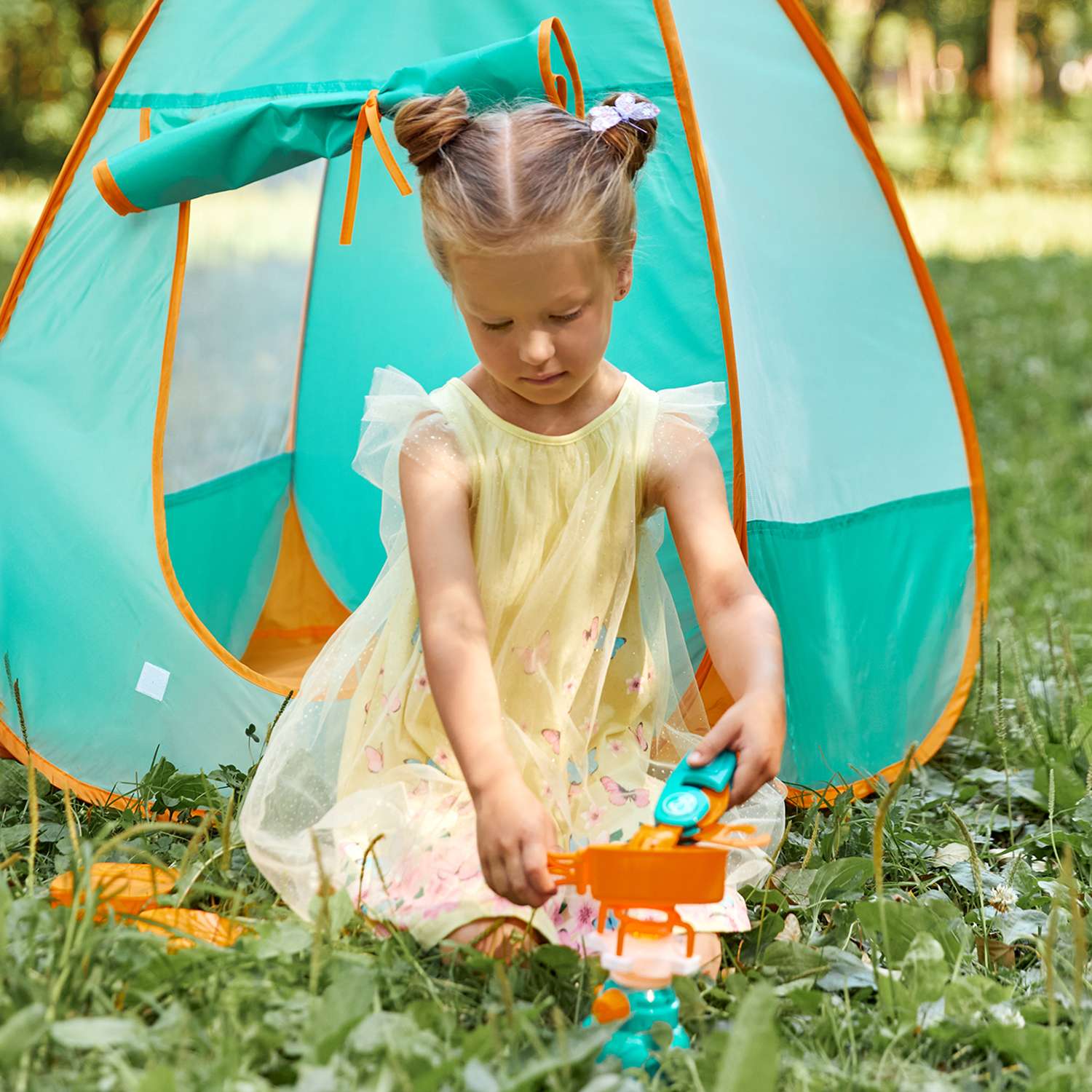 Палатка детская Givito с набором Туриста для пикника 6 предметов - фото 12