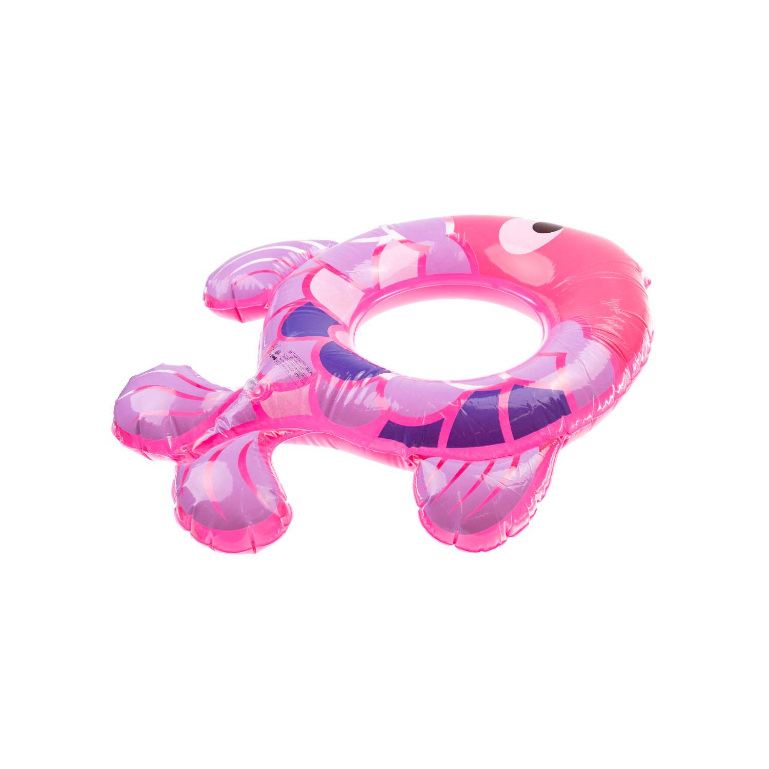 Надувной круг PlayToday рыбка розовая 12222140 - фото 1