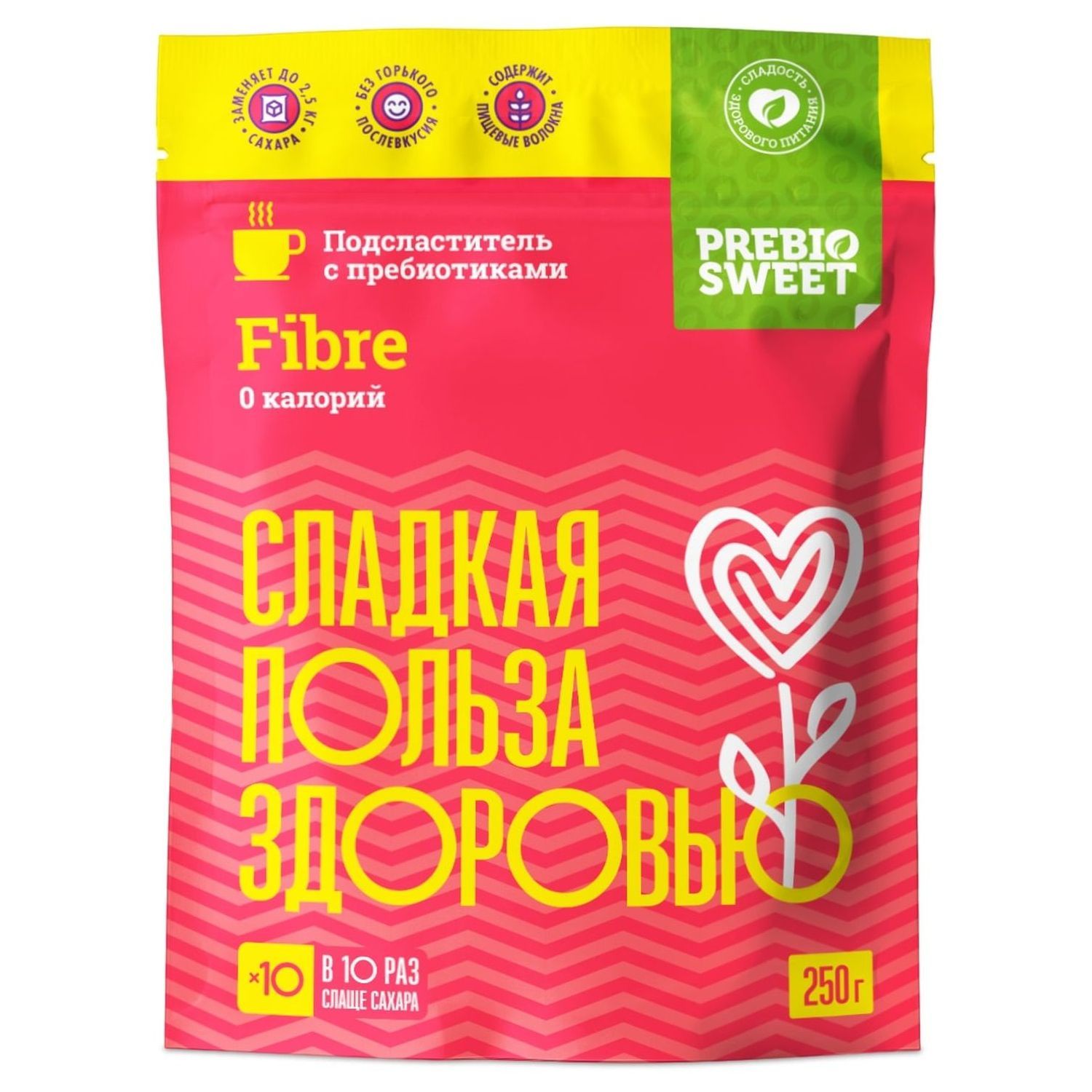 Подсластитель столовый Prebiosweet Fibre 250г - фото 1