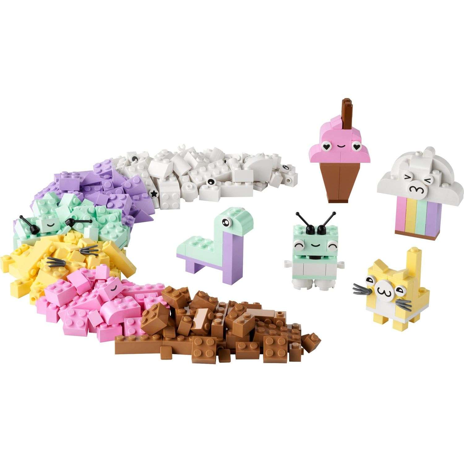 Конструктор LEGO Classic Creative Pastel Fun 11028 - фото 2