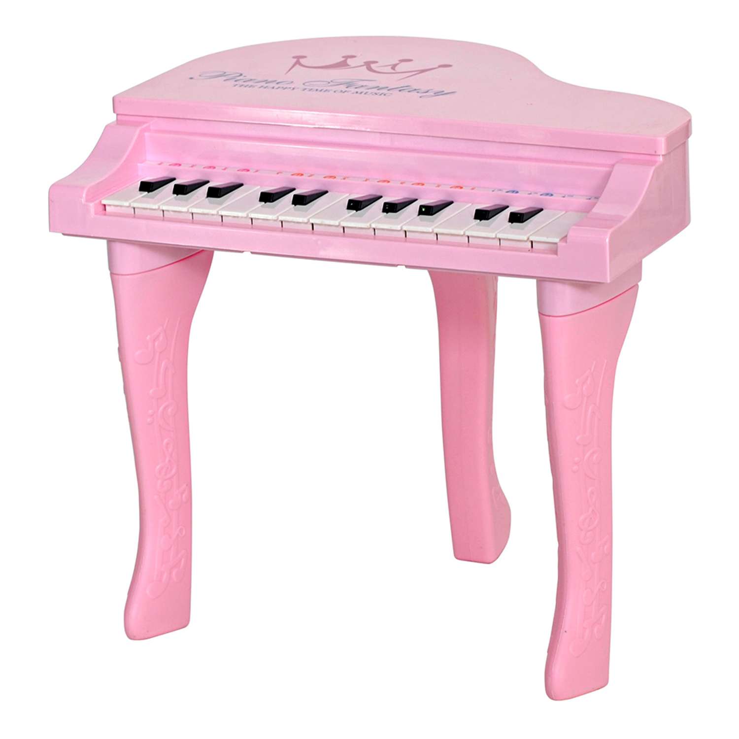 Музыкальный детский центр EVERFLO Рояль розовый HS0356829 - фото 3