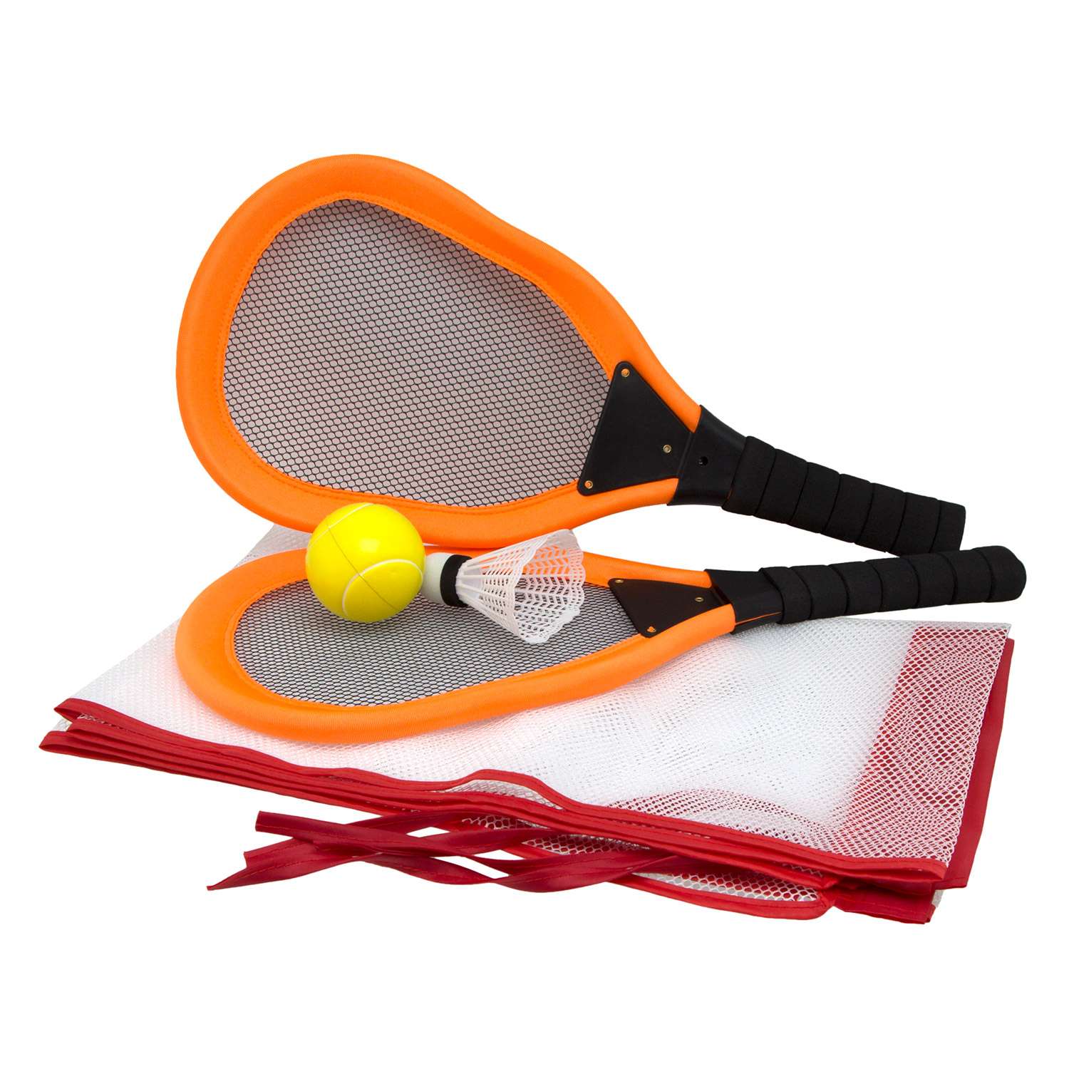 Ракетки для тенниса S+S с мячом и сеткой - фото 1
